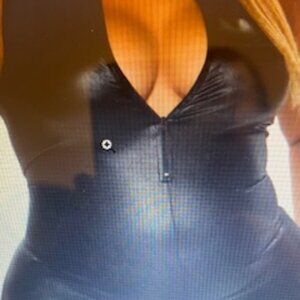 Sexy PU Leather Jumpsuit